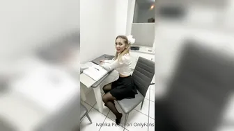 Ivanka Peach, Catching Secretary Masturbating at Work
