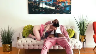 Decayraee, Short-Haired Slut Takes BBC Cumshot