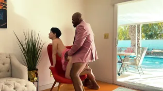 Decayraee, Short-Haired Slut Takes BBC Cumshot