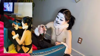 Decayraee, Redeactedxxx, BBC Handjob from Clown