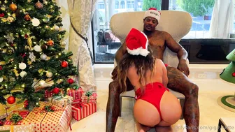 Gigilysette, Jason Luv, PAWG Slut Christmas BBC Creampie