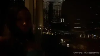 Isabelle Miller, Sneaky Naked Big Tits Teasing in Dubai