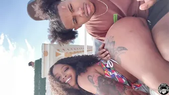 Advoree, Lil D, Ebony Chick BBC Livestream Sucking