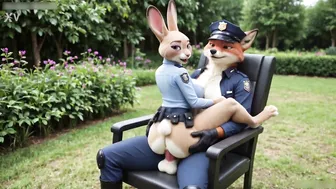 Fury Zootopie Officer Judy And Nick - AI