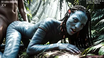 Avatar Indigenous Treat Alien Special Ceremonial To Connect With Eywa - AI