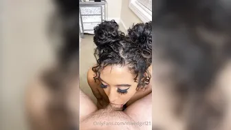 Funsizedmegan, Deepthroating a Thick BWC Followed by a Massive Facial