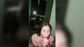 Kslay22, Slim Model Teen Riding a BBC