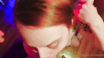 Babyfilth, Julian Jaxon, Receiving Two Massive Facials from Thick Cocks