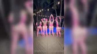 Taithefivefooter, Lissa Aires, Four Curvy Lesbians with Strap-On Play