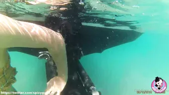 June Liu, Naked Boating on a Scenic French Lake