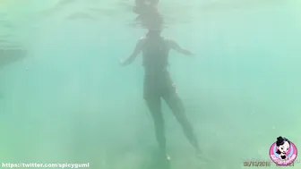June Liu, Naked Boating on a Scenic French Lake