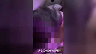 Giohotwife, Pleasuring Cuck While Taken by Black Stud