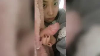June Liu, Teasing Her Boyfriends Cock