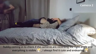 Thebadwife, Cuckold Husband Live Streams Hotwife with Stud