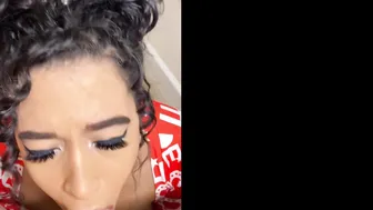 Funsizedmegan, Deepthroating Thick BWC for a Massive Facial