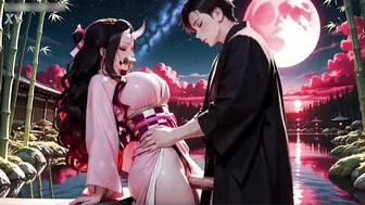 Nezuko Caught By Muzan And Become Slave Of her Master - AI