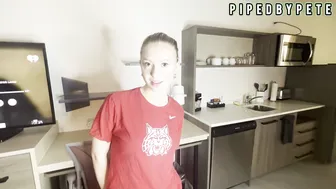 Pipedbypete, UA College Freshman Receives Creampie