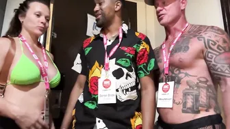 Fitnaughtycouple, Swinger Couple First Threesome with BBC