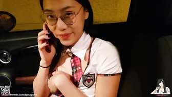 June Liu, Chinese Student with Daddys Black Bodyguard