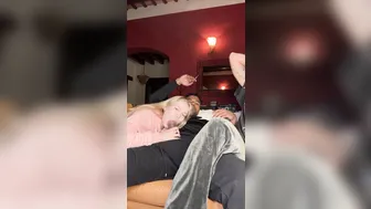 Tasha Paige, Mimi Cica, Troy Francisco, Two Blonde Beauties Sharing Weed and BBC