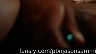 Pbnjasonsammich, Ebony Goddess Neah Clear Dildo Close-Up Masturbation