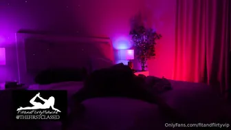 Fitandflirtyhotwife, Thefirstclassjd, Erotic Night Screwing with Black Bull