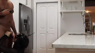 Darlinnikkiqos, Hotwife Creampied on Kitchen Counter