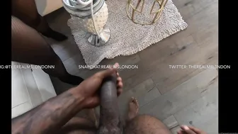 Therealmslondon, Big Booty Ebony Beauty Riding Thick BBC