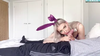 Bunny Girl Gets Creamed All Over Her Ass Starring Ariesiagraym - Exclusive Tape