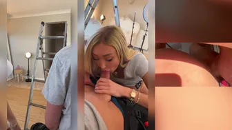 Intimate Moments Featuring Frances Bentley in Electrician Gets More Than What He Deserves