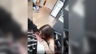 Arikytsya Goes Wild: Sneaky Home Blowjob Sextape [Exclusive Tape]