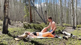 Fucking Under The Sun After Hiking Starring SunnySkye - Exclusive Tape