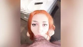 Redhead VS Big White Cock Starring Nacre Victoire - Exclusive Tape