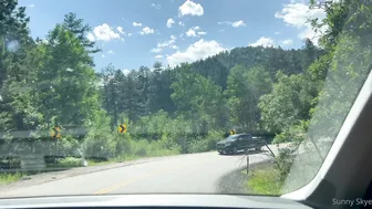 SunnySkye's Husband Gets Pegged In Outdoor Hiking Trail | Full Exposure Edition