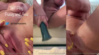 Fitness Freak Hotwife Pleasuring Herself Starring FitWifeJewels - Trending Scene
