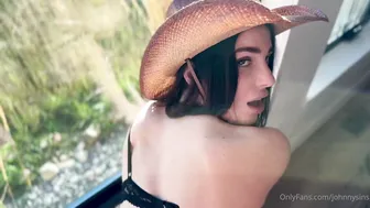 Reislin, Johnny Sins, Horny Cowgirl Creampied by Thick BWC