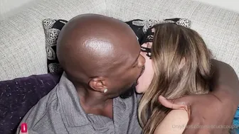 Seflcuckcouple, Cuckold Husband Pegged by Black Bull