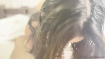 Itsmearra, Petite Asian Girlfriend Morning Blowjob