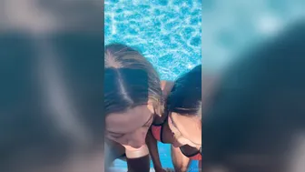 Followthebuti, Cleox13, Troy Francisco, Two Wet Beauties Pounded by Pool