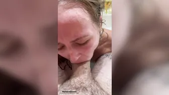 Natalia Queen, Riding Massive Cock in Bathtub