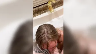 Natalia Queen, Riding Massive Cock in Bathtub