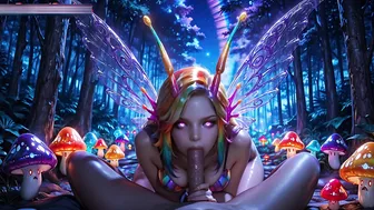 Lumi Glowing Fairy Cock Hunt Enchanted Woods Sex - AI