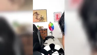 Emily Rinaudo, Deepthroating Dildo for Camshow