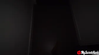 Mysweetapple, Sloppy Deepthroat Footjob And Facial