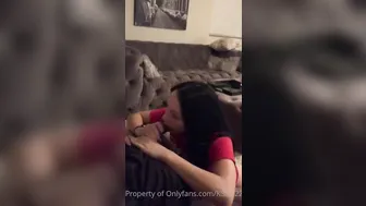 Kslay22, Tall Brunette Teen Deepthroat Blowjob