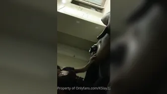 Kslay22, Tall Slut Gets Hot Cum On Her Asshole