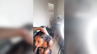 Meandvee, Curvy Ebony Beauty Down to Balls with BBC