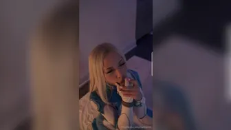Bbyanni, On Her Knees Begging for Huge Facial