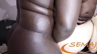 Lucy Sunflower, Semaj, Curvy Beauty Anal Banged by BBC on Massage Table