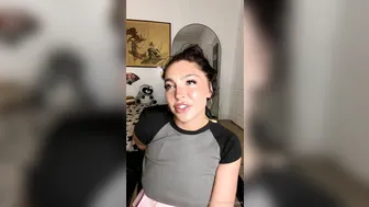 Emily Rinaudo, Intense Climax on Huge Dildo